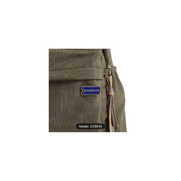 BLOCKBUSTER Video Enamel Lapel Backpack Pin NEW - Picture 2 of 4